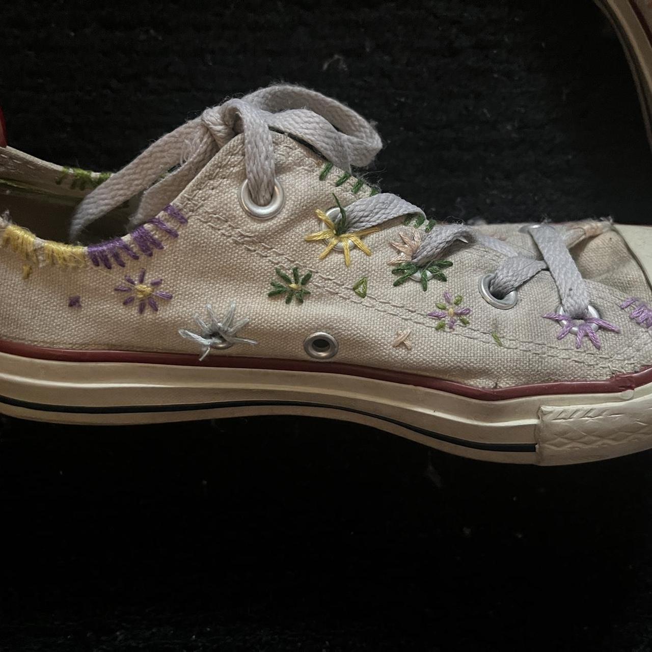 flowery converse