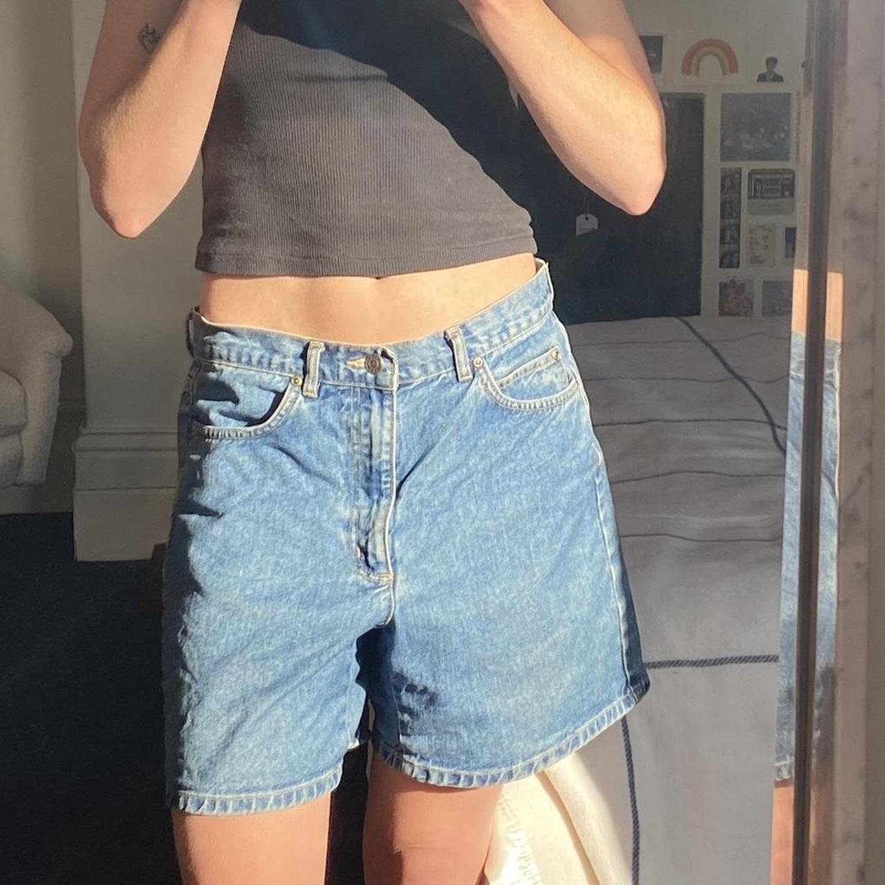 Vintage jorts - bought them to be oversized/sit on... - Depop