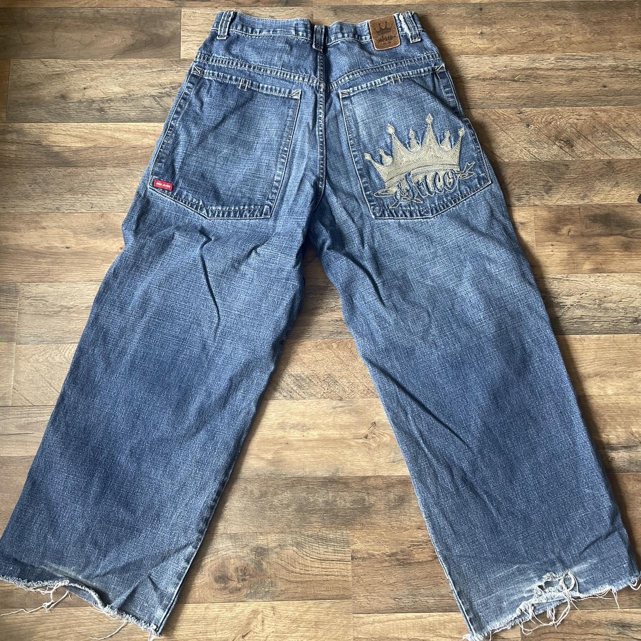 JNCO Men's Blue Jeans | Depop