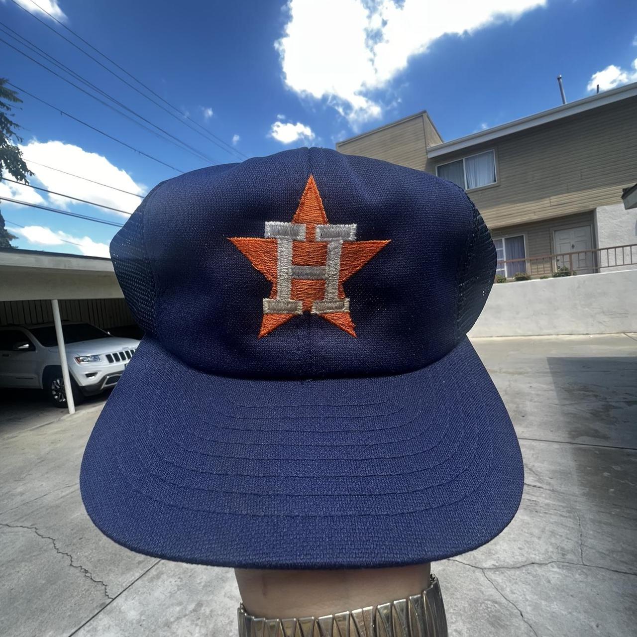 Vintage Houston Astros Mesh Trucker Hat