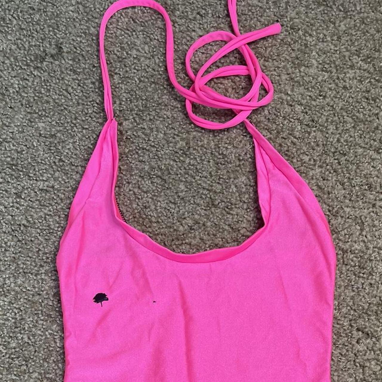 Hot pink bodysuit Depop