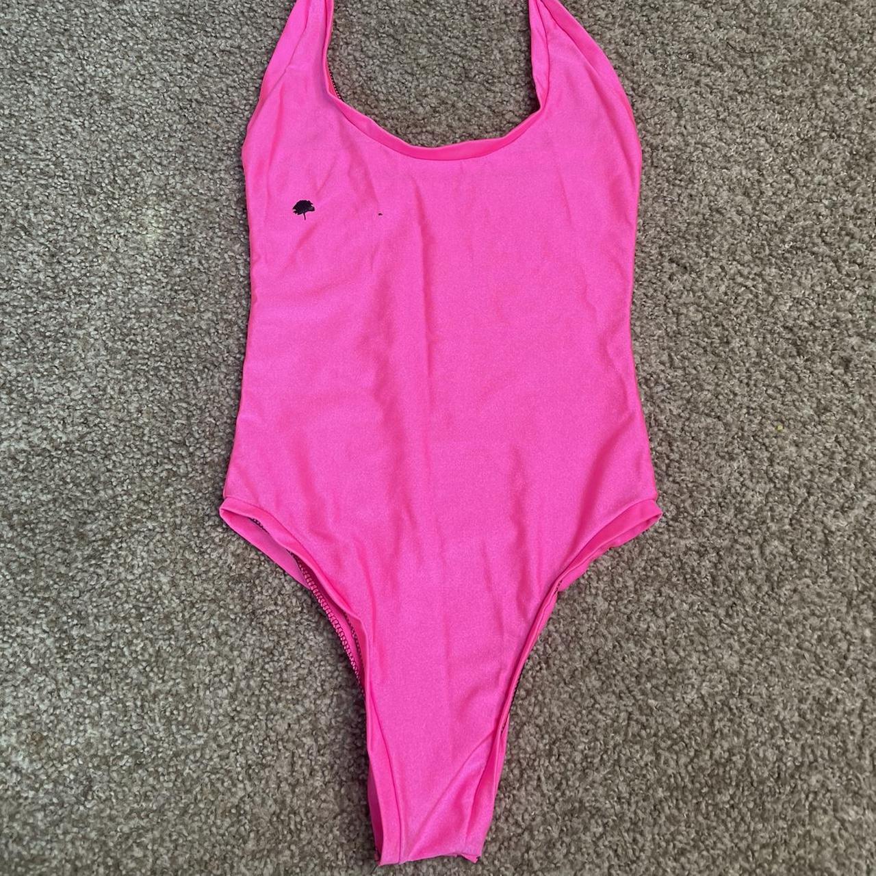 Hot pink bodysuit - Depop