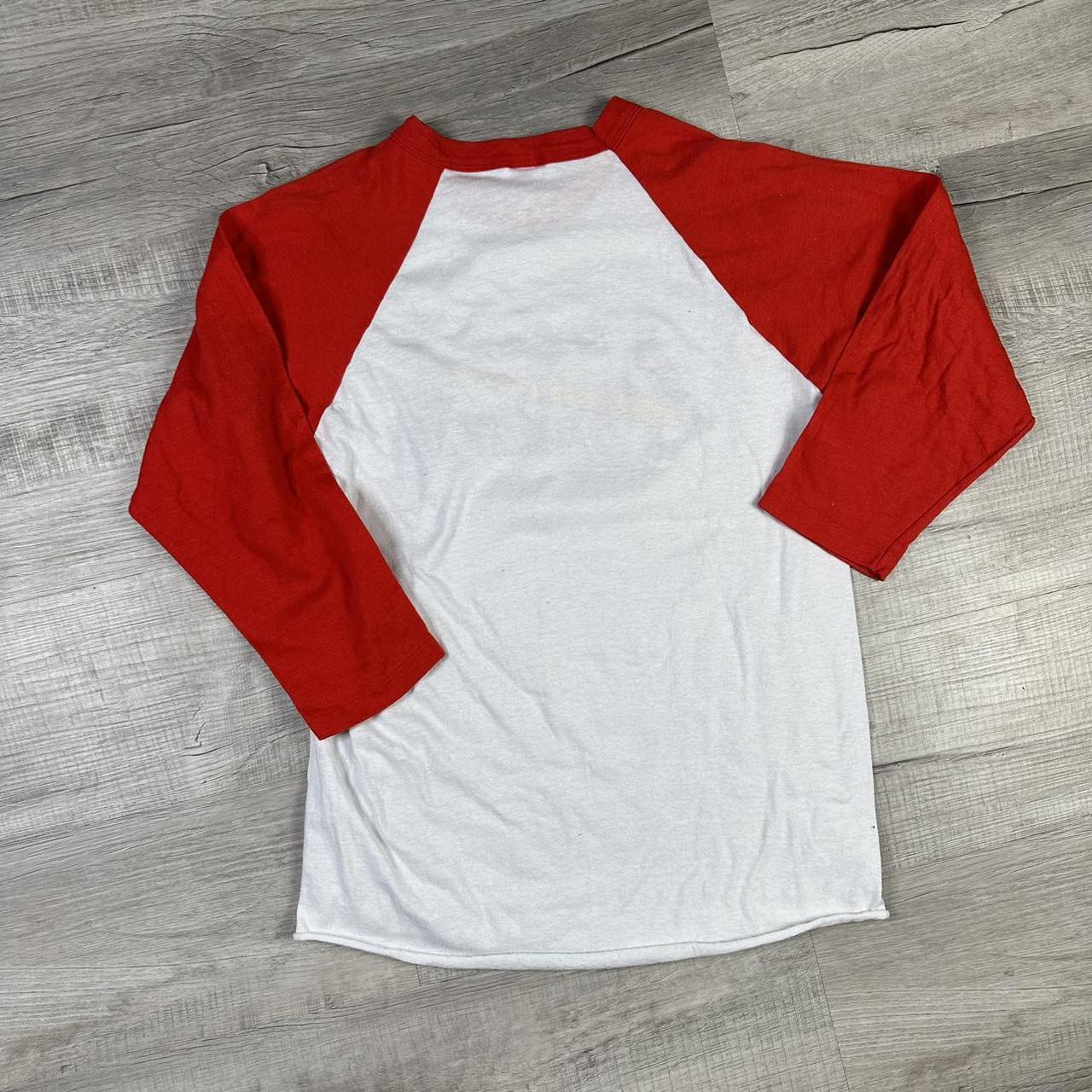 80s Vintage St. Louis Cardinals Raglan MLB Baseball - Depop