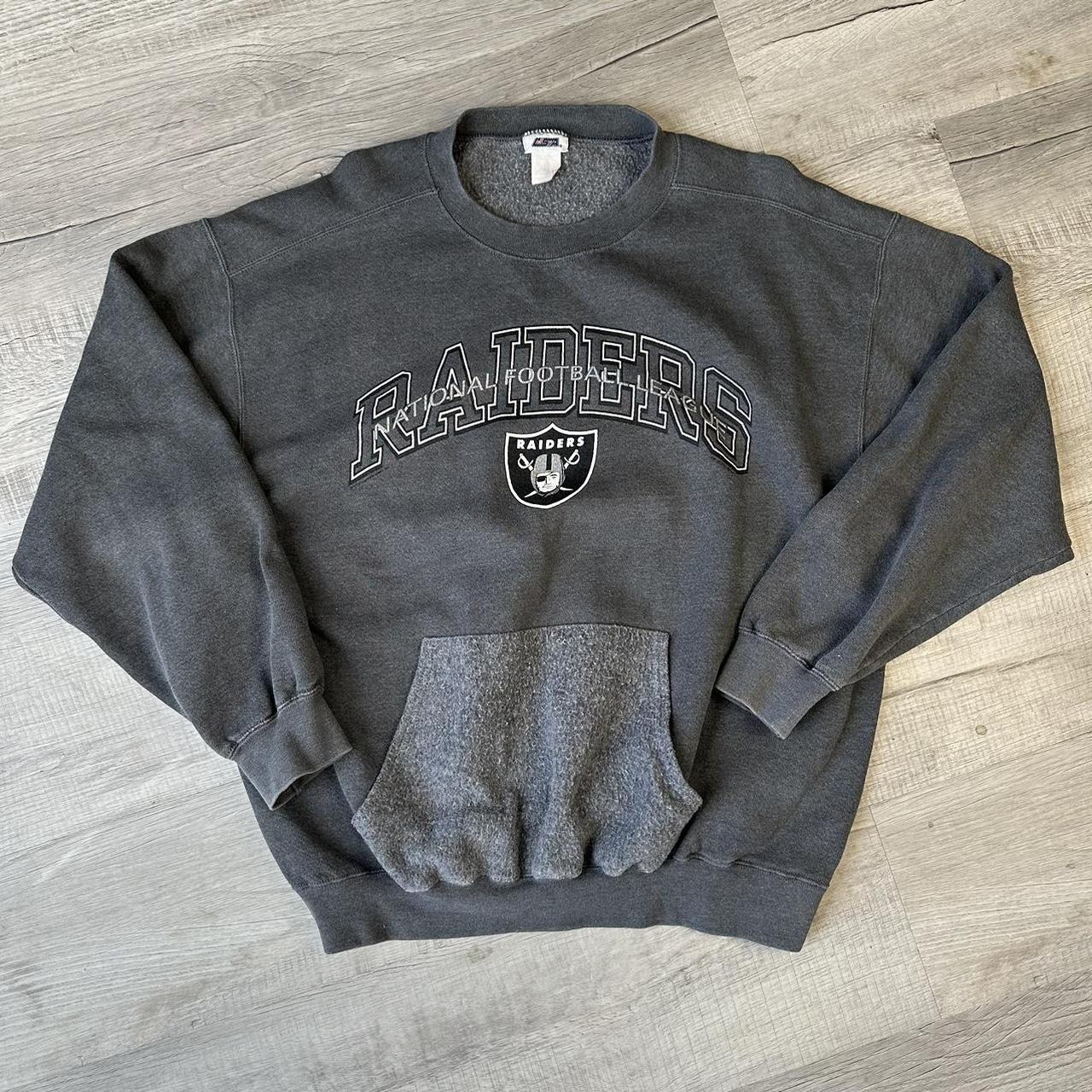 Vintage Los Angeles Raiders Sweatshirt 90s / 1992 A - Depop