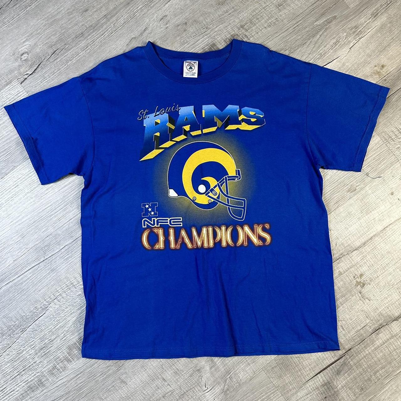 Vintage 1990s St. Louis Rams Nike - Depop