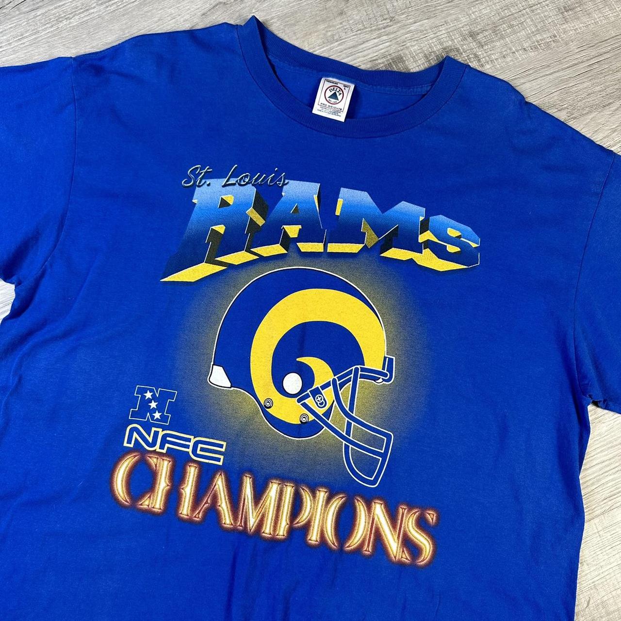 Vintage 1990s St. Louis Rams Nike - Depop