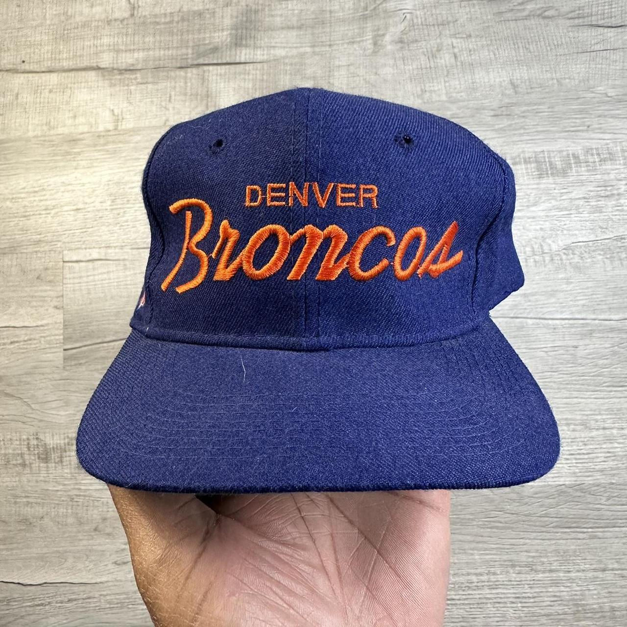 denver broncos script hat