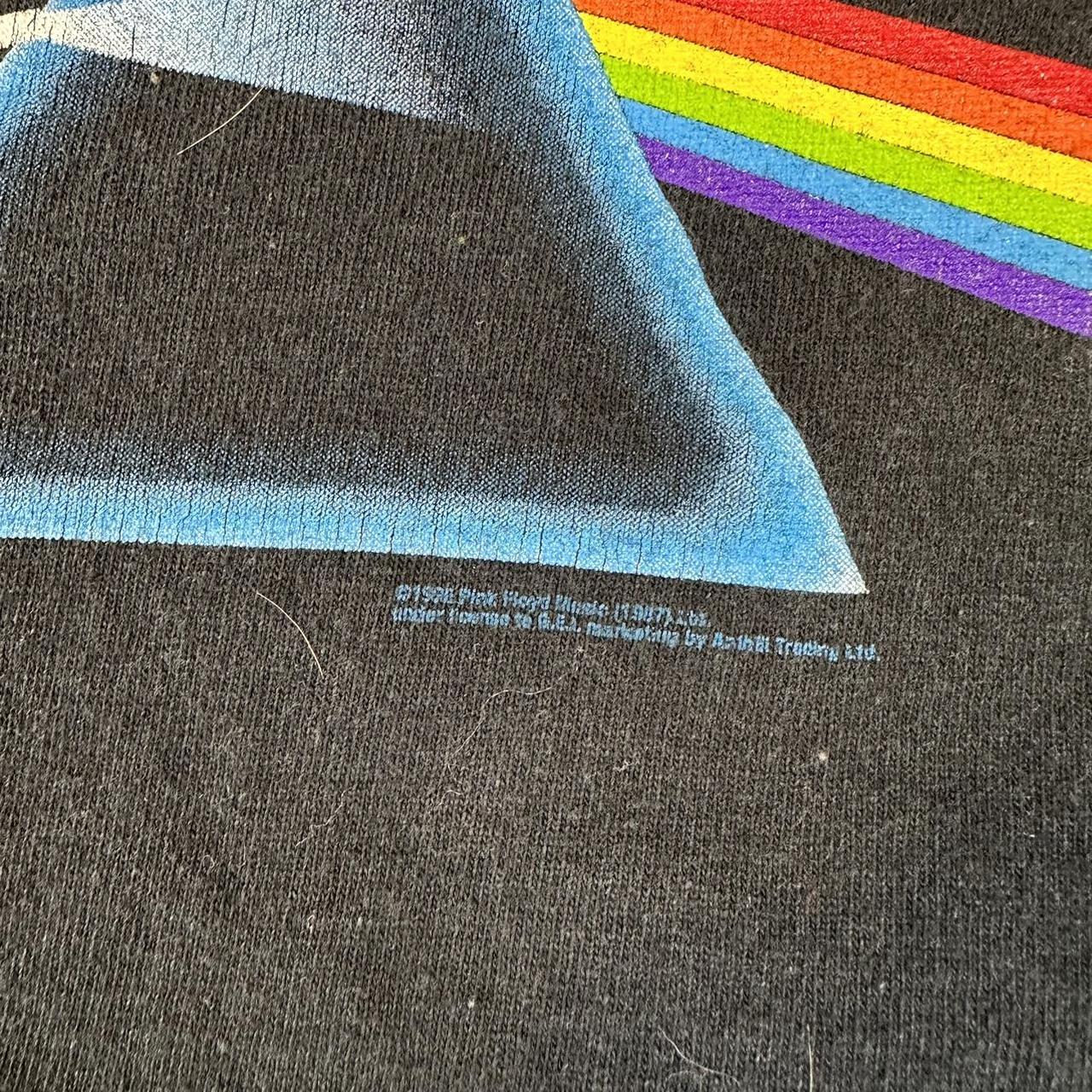 Vintage Anvil Pink Floyd Dark Side of the Moon Rock... - Depop