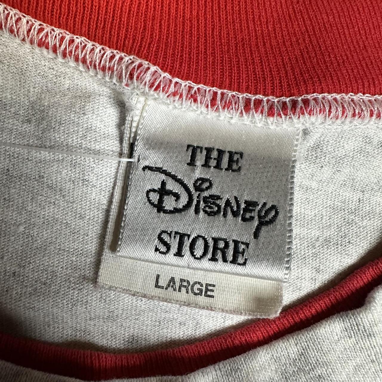 Disney Men's Grey and Red T-shirt | Depop