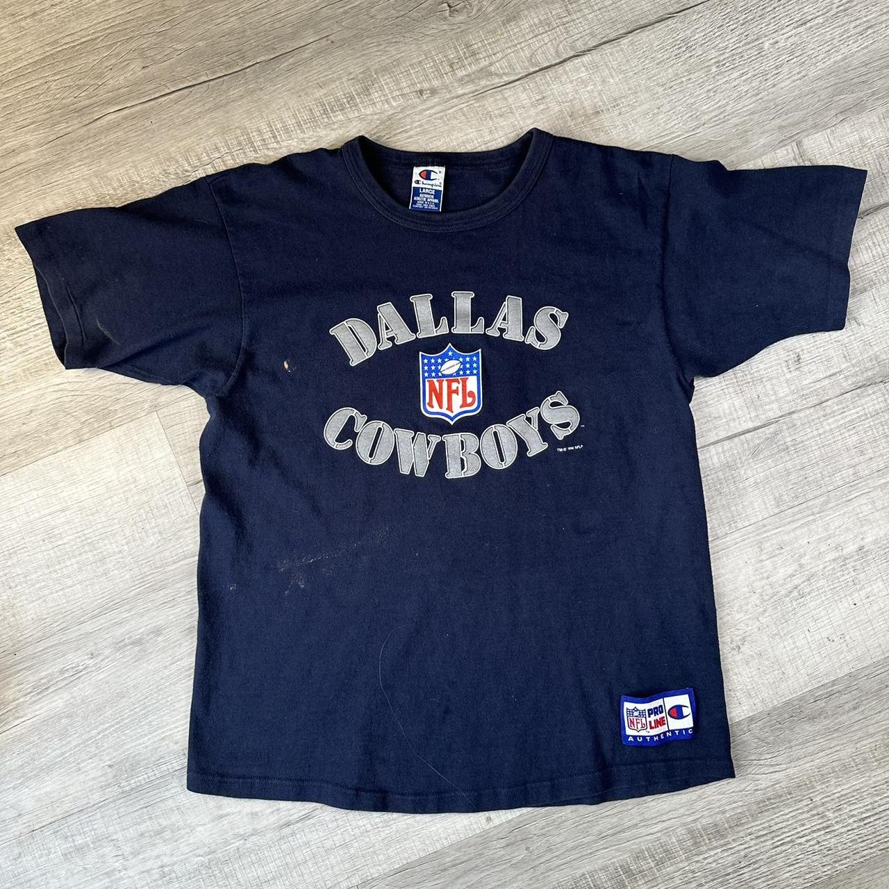 Vintage Champion NFL Dallas Cowboys Sweatshirt 1990s Medium Made USA