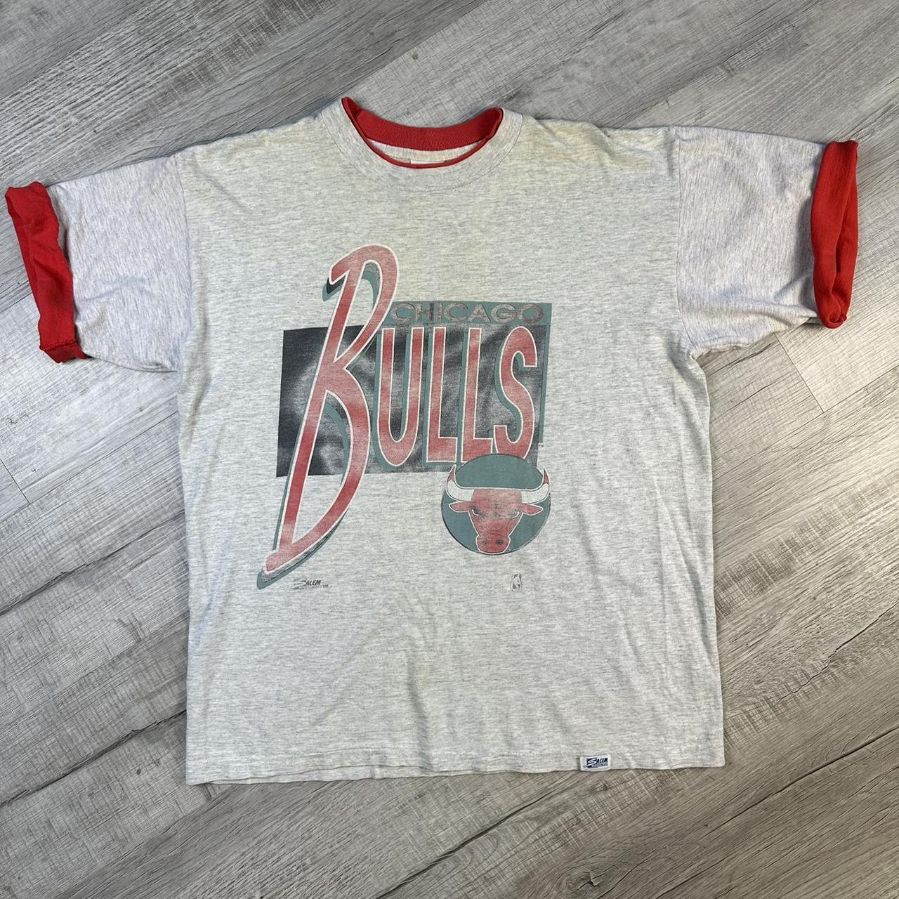 Vintage Chicago Bulls Shirt - Depop