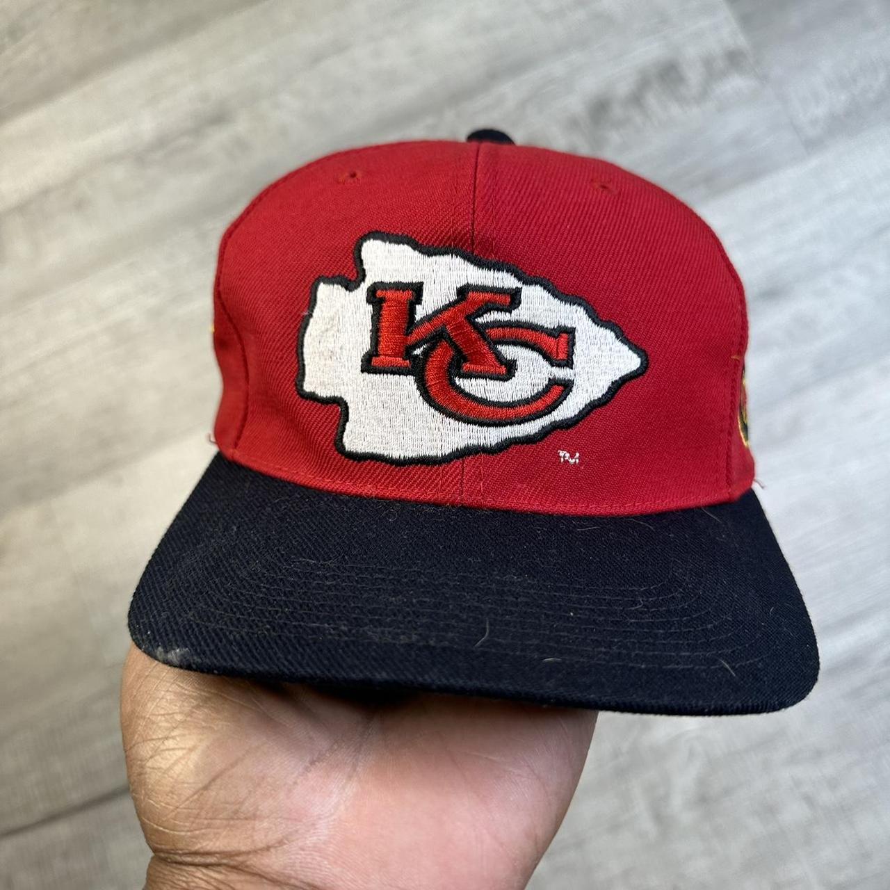 Vintage Kansas City Chiefs Hat Sports Specialties Cap Snapback Red Yellow