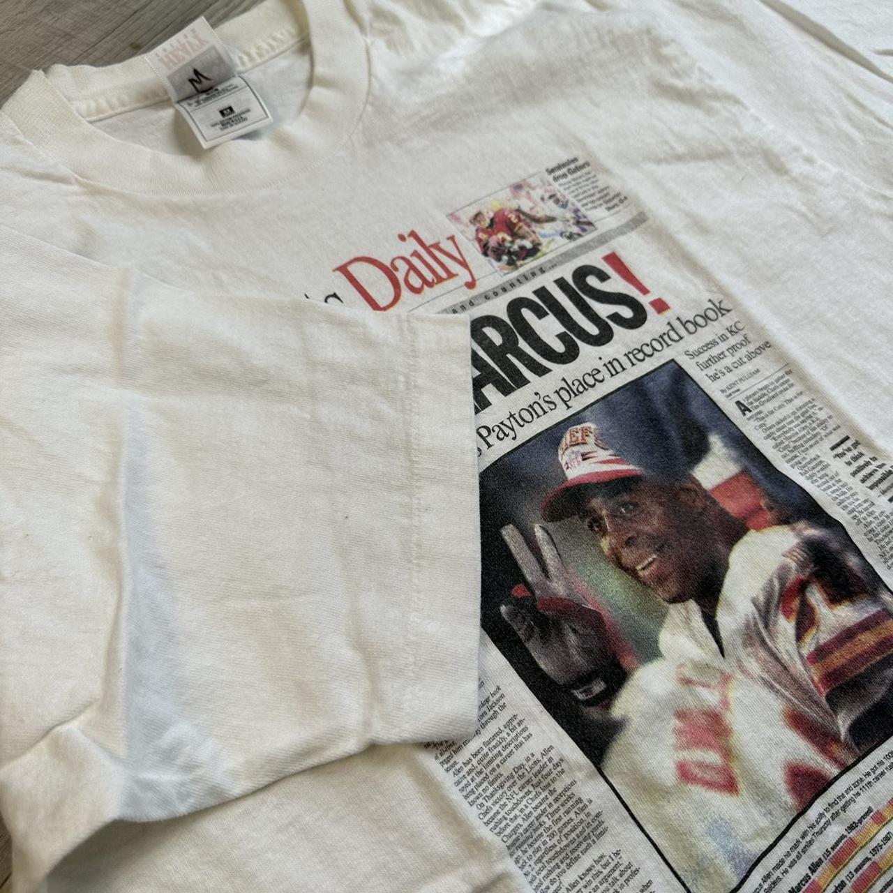 Vintage Kansas City Chiefs Marcus Allen T-Shirt 