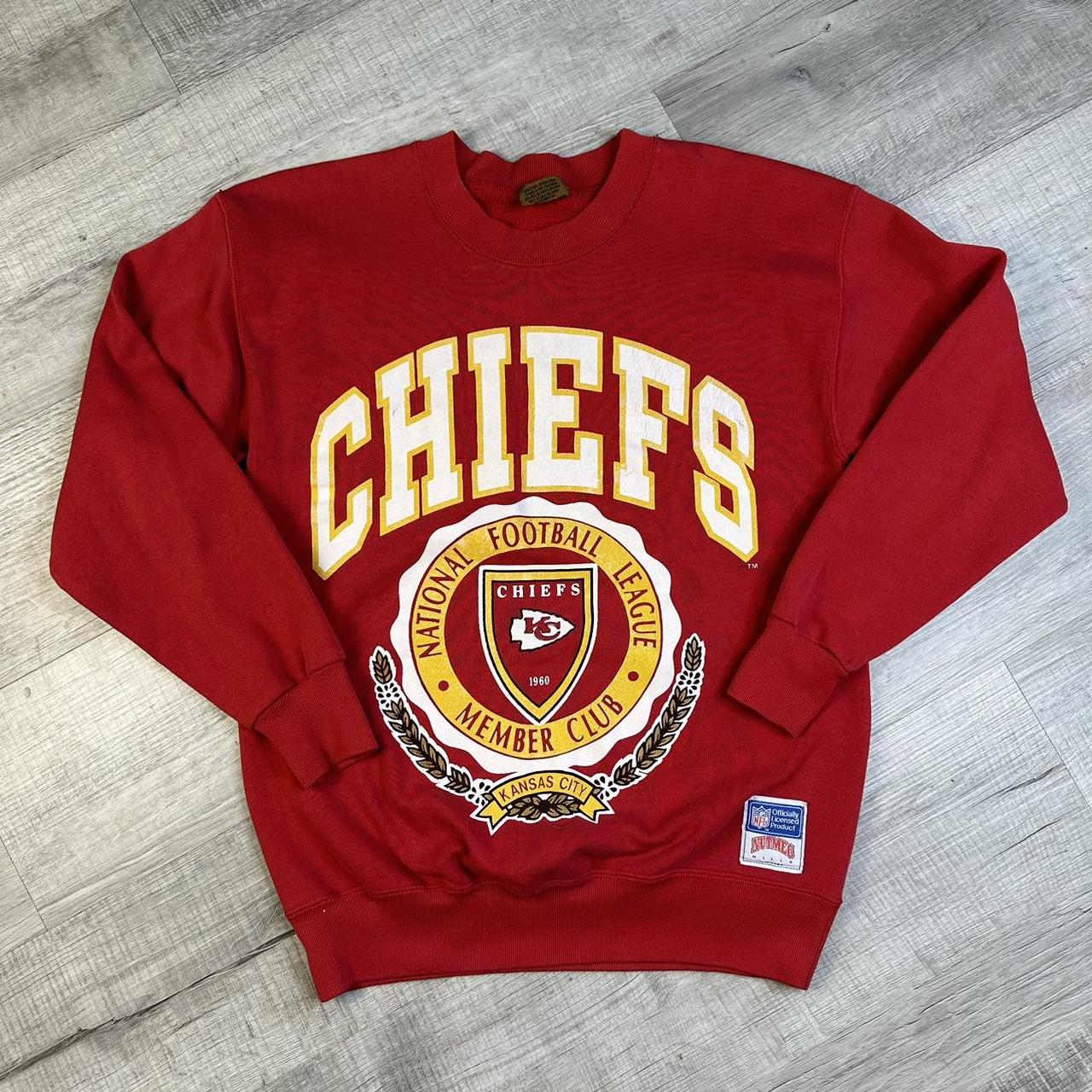 Vintage 90s Kansas City Chief Football NFL T Shirt XL Size