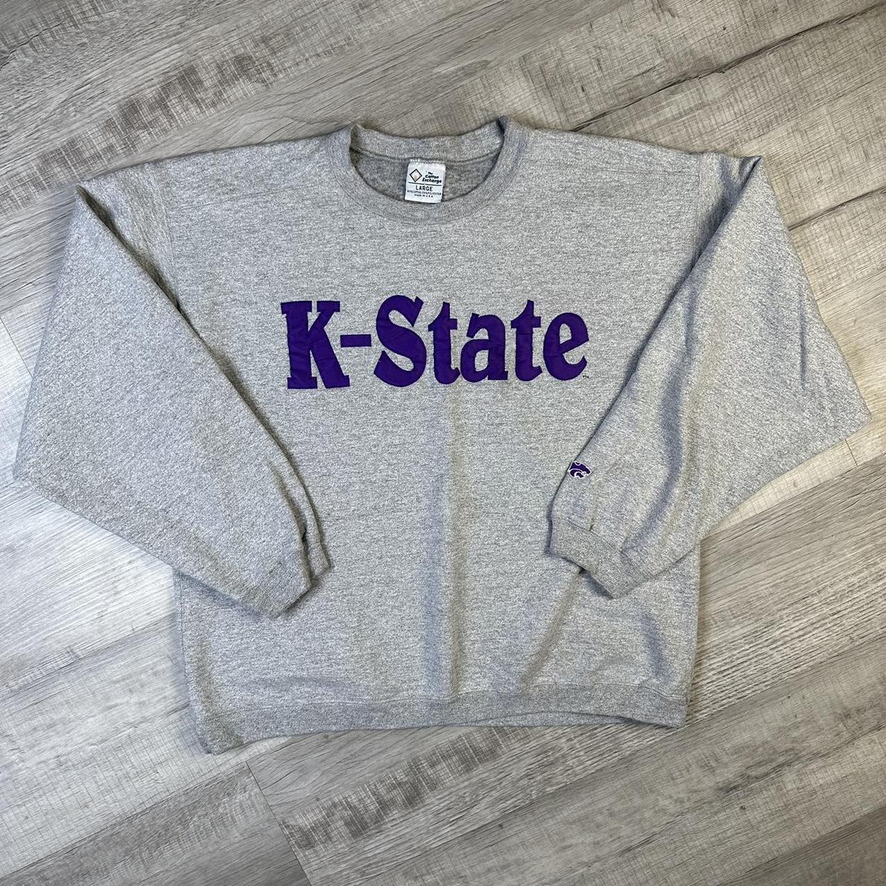 Vintage Men's Sweatshirt - Grey - L