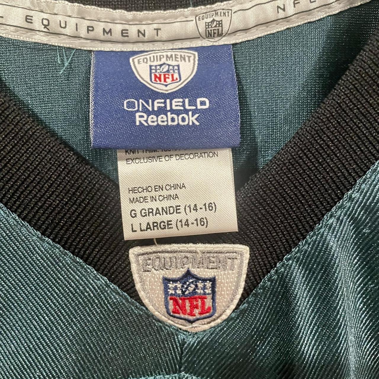 2000s Michael Vick REEBOK Philadelphia Eagles Jersey - Depop