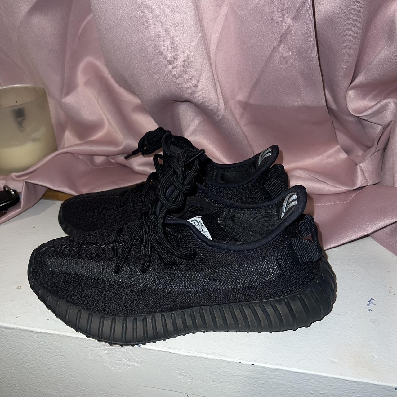 Yeezy Women's Black Trainers Depop