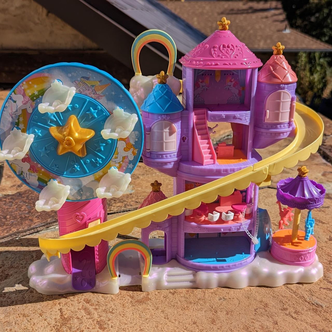 Polly Pocket Rainbow Funland Theme Park Playset Toy... Depop