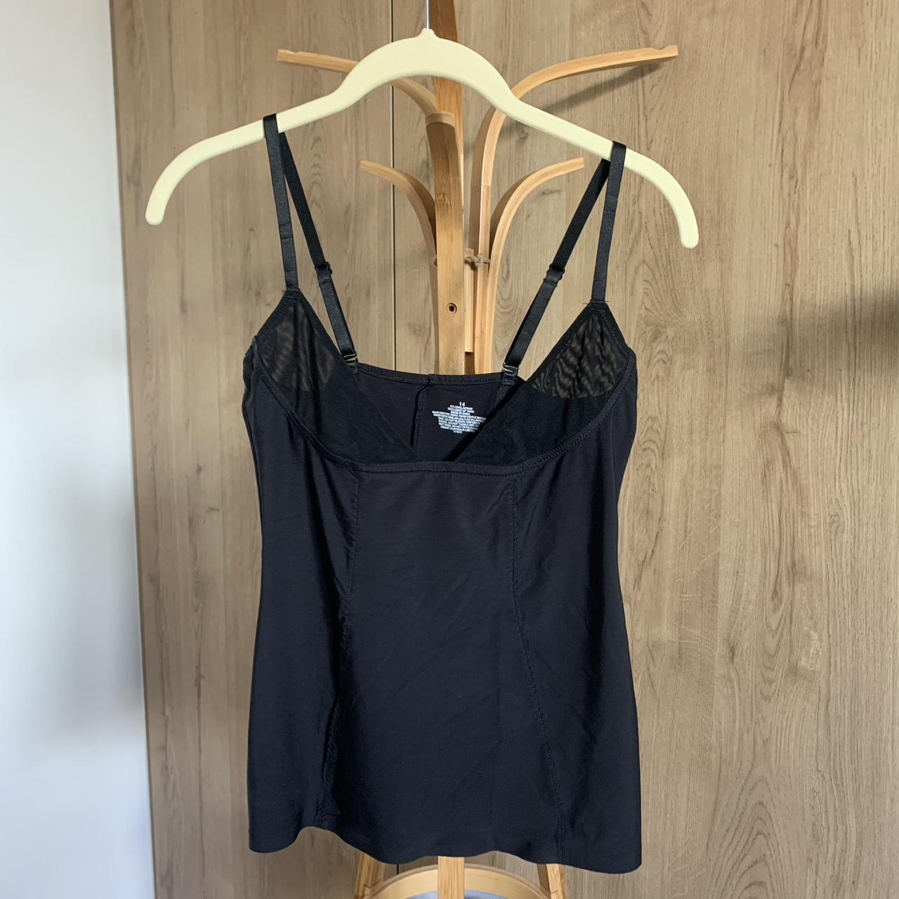 black singlet / layering top - rlly good for... - Depop