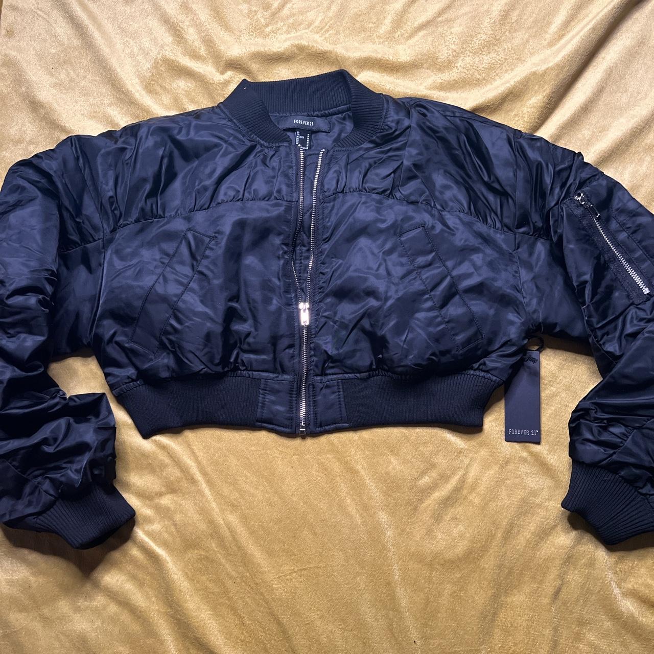 Blue bomber jacket outlet forever 21