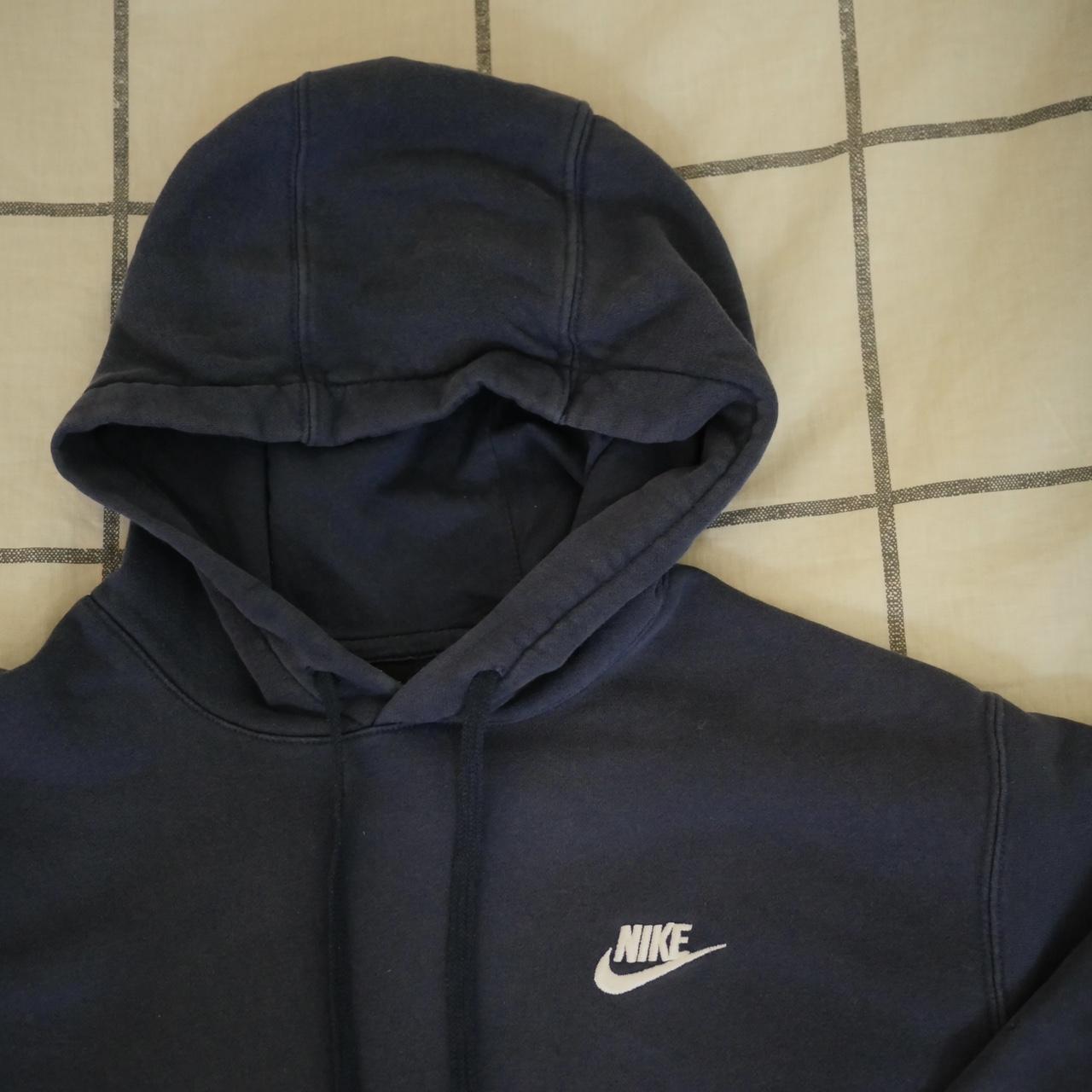 vintage Nike hoodie (blue/navy) size: medium (made... - Depop