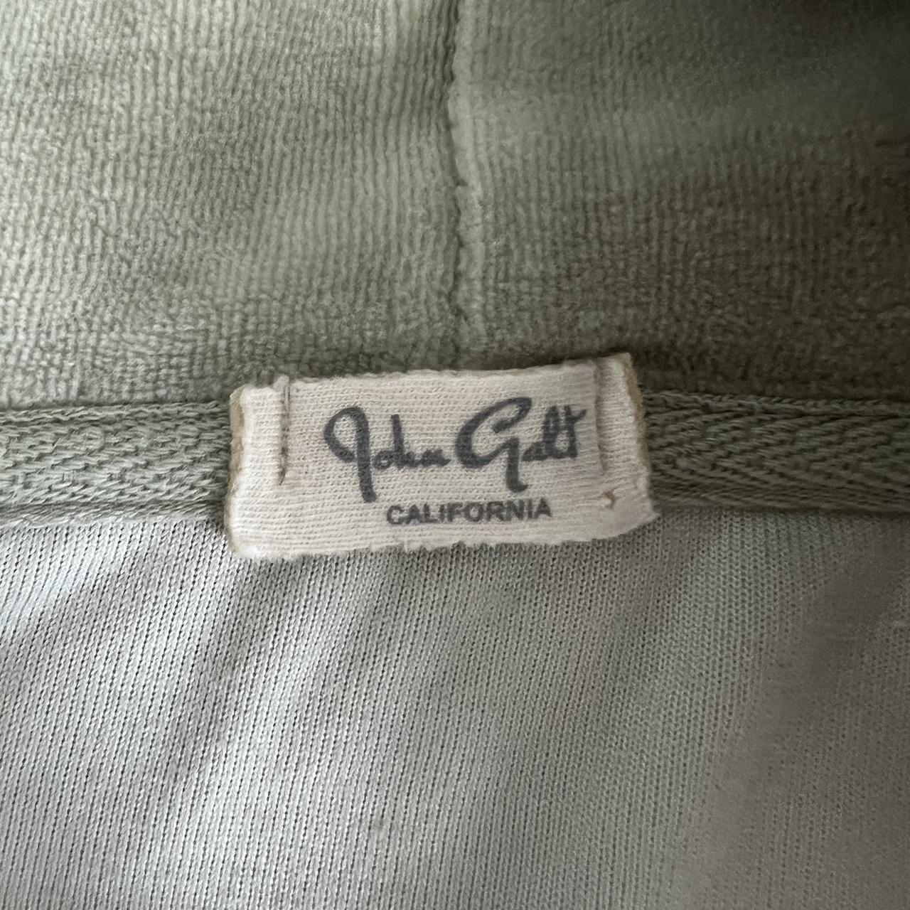 Brandy Melville sage green zip up hoodie!! Cropped,... Depop