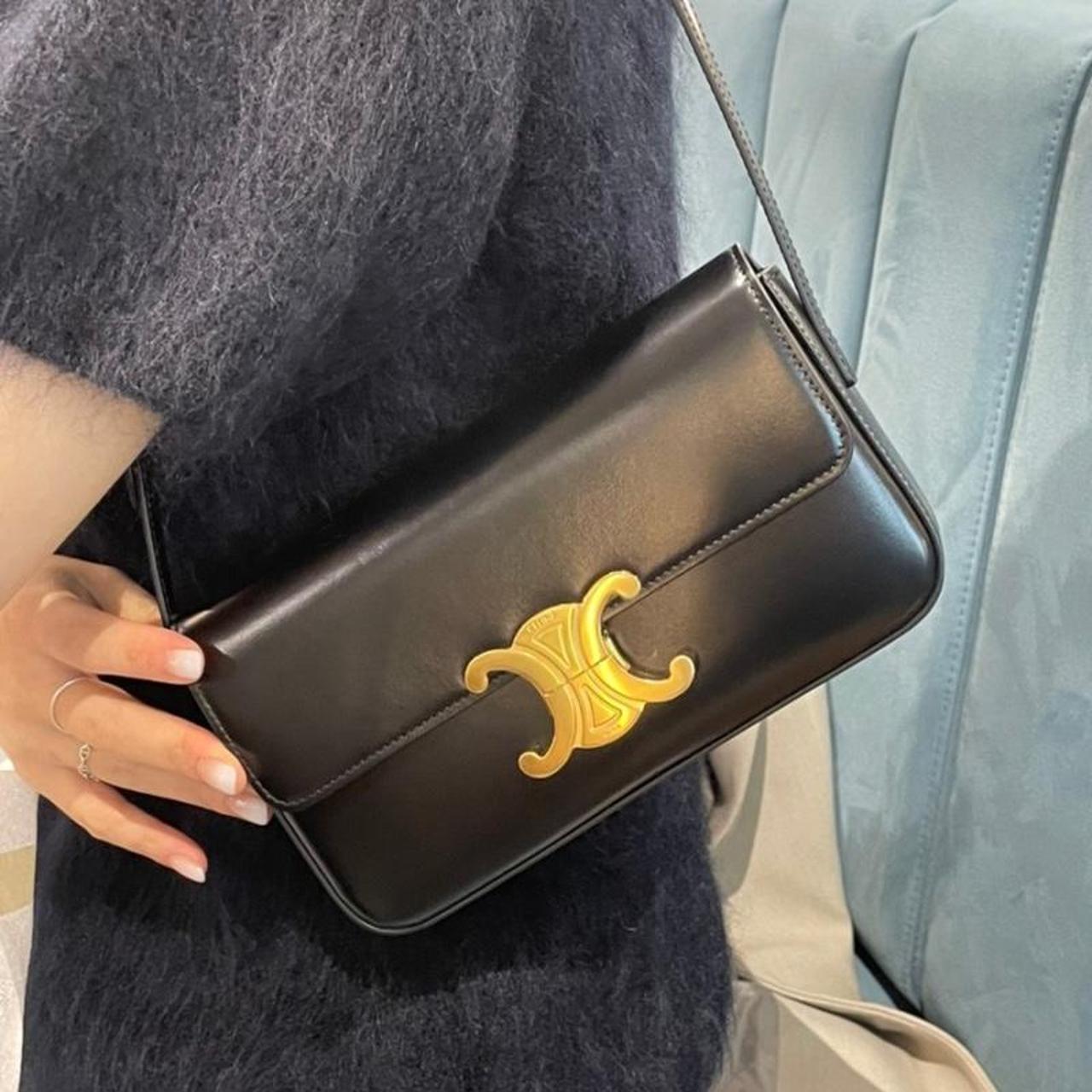 Celine Triomphe mini shoulder bag Please note * NO... - Depop