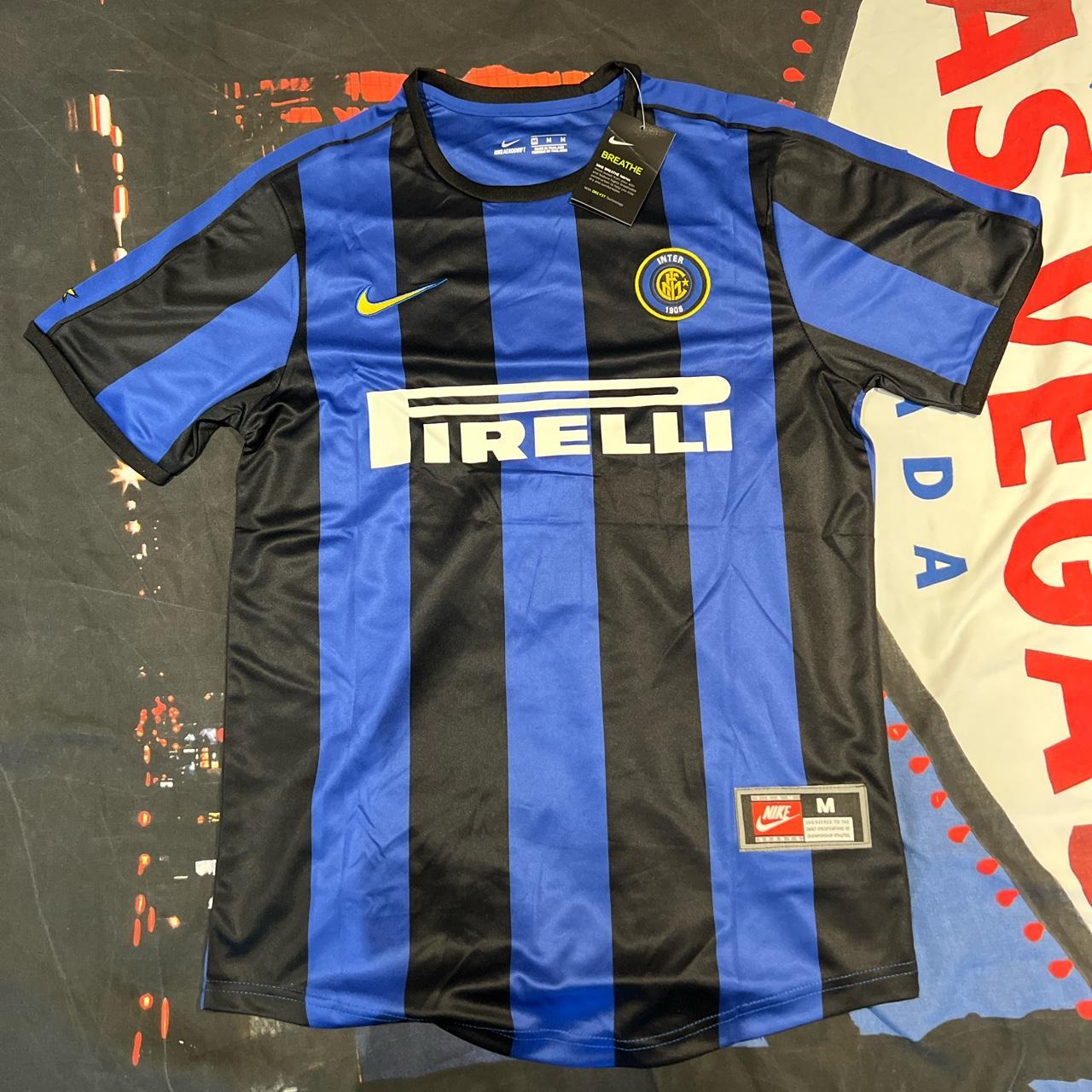 - Retro Inter Milan R9 Shirt - Perfect for summer... - Depop