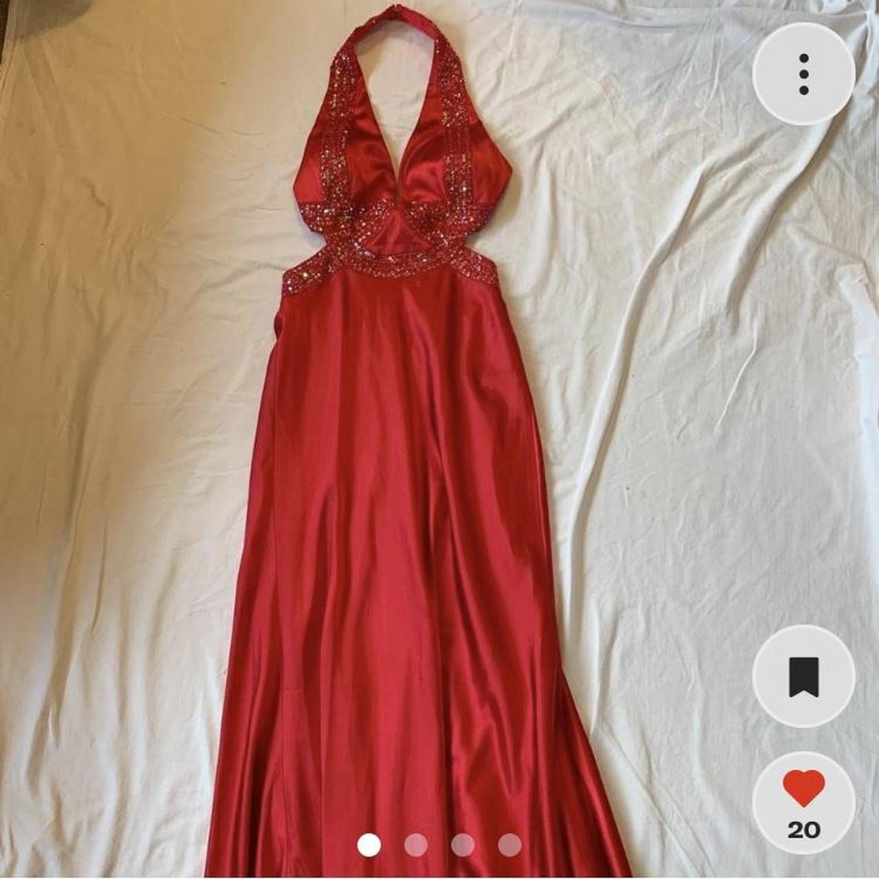 Betsy and outlet adam red dress