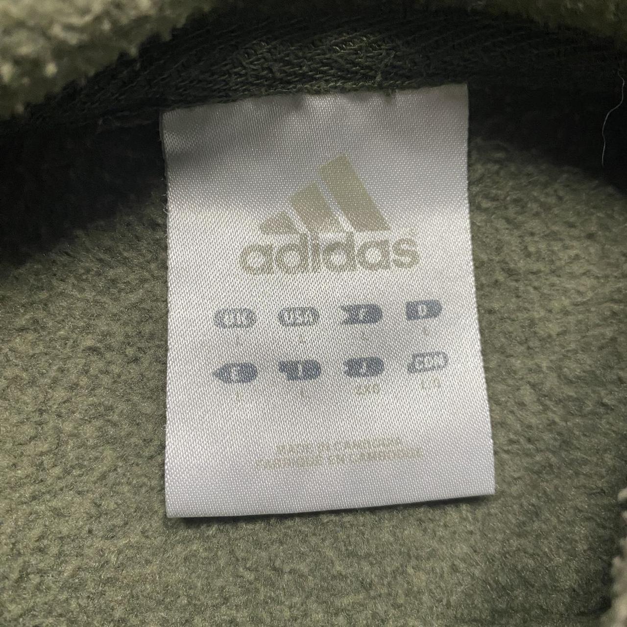 Adidas Olive Green Earth Tone Hoodie Size L... - Depop