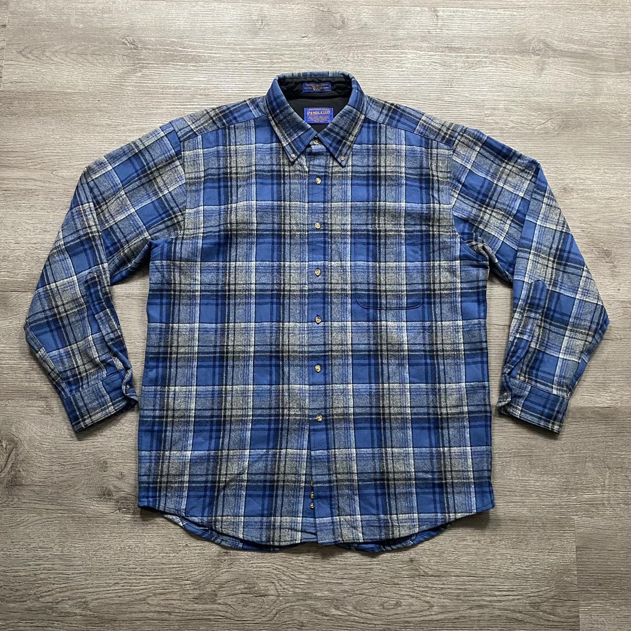 Pendleton Fishing Print Button Up Shirt Size Men's - Depop