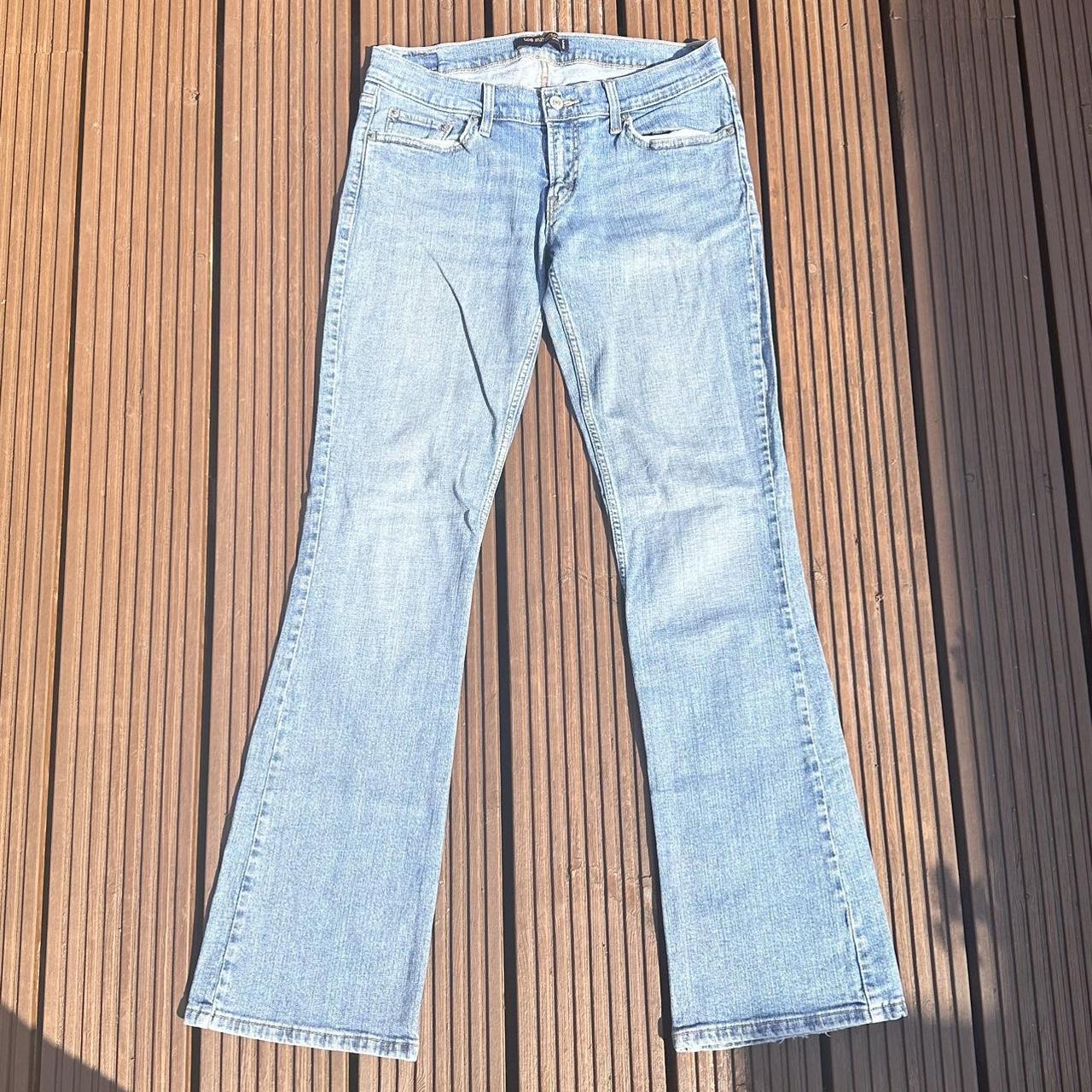 Levi’s Blue Too Superlow Bootcut 524 Jeans W31... - Depop