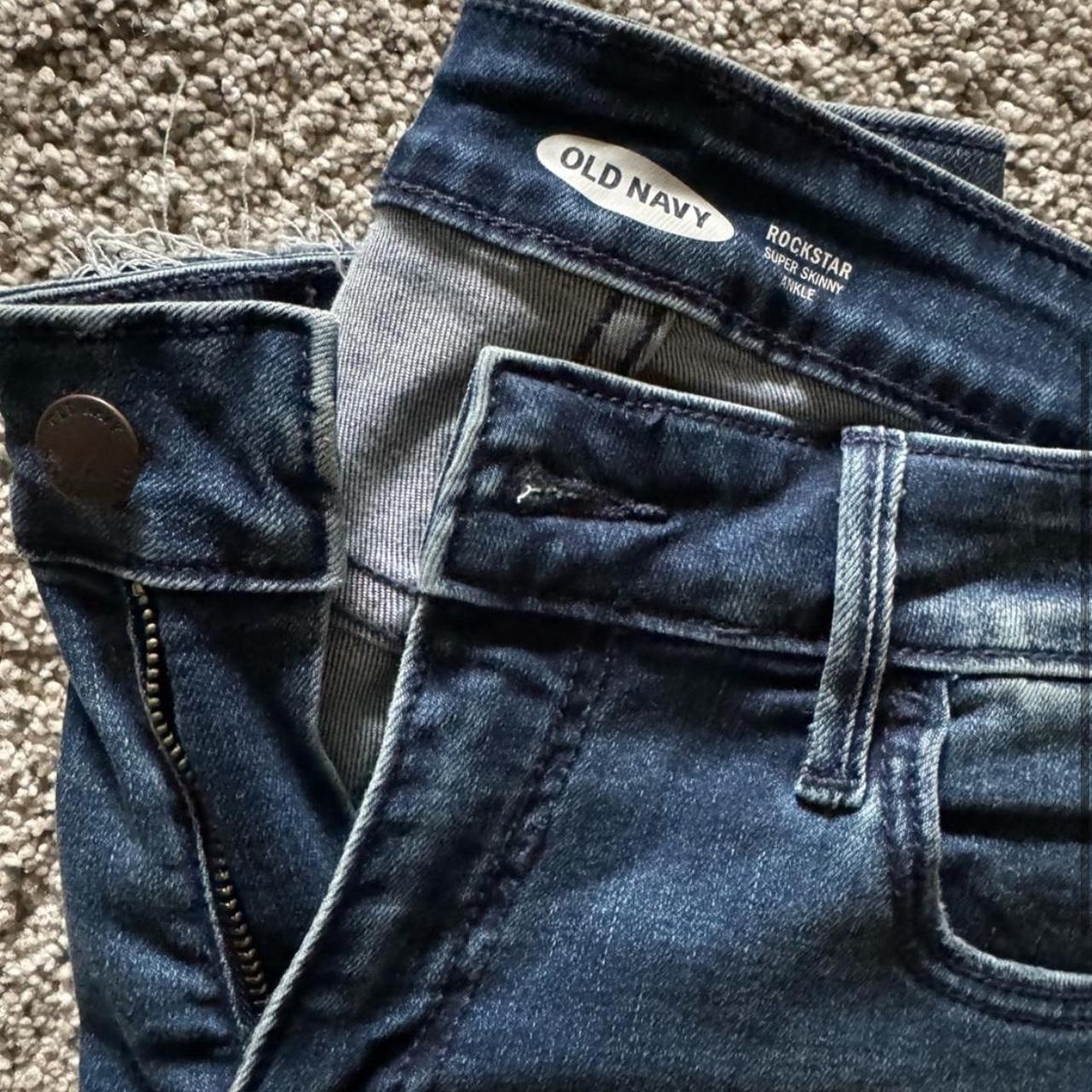 Old Navy Rockstar Jeans - super skinny ankle - - Depop