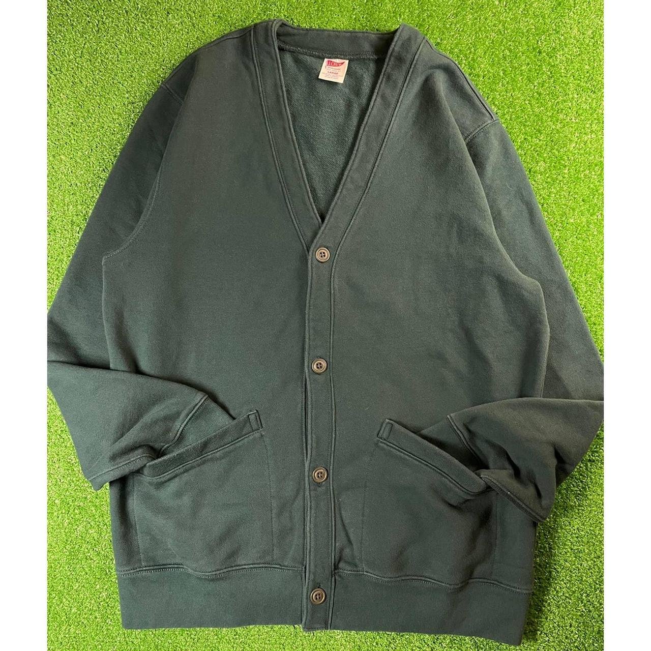 J.Crew Men's Green Sweatshirt | Depop