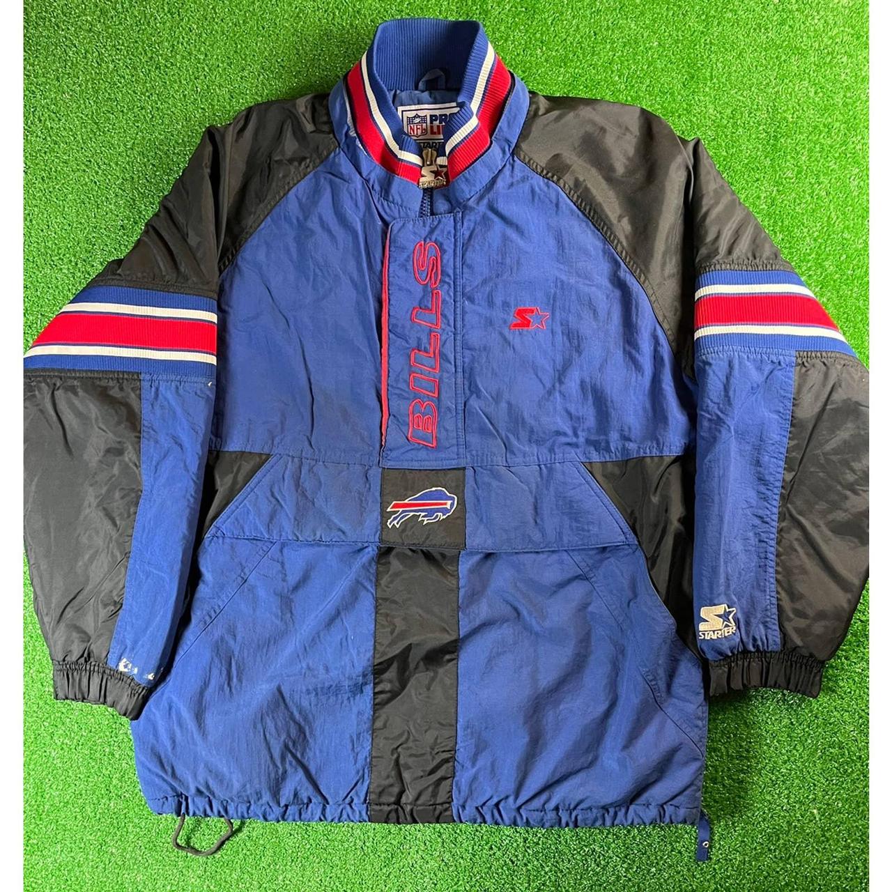 Vintage Buffalo Bills winter jacket - Size XL Slight - Depop