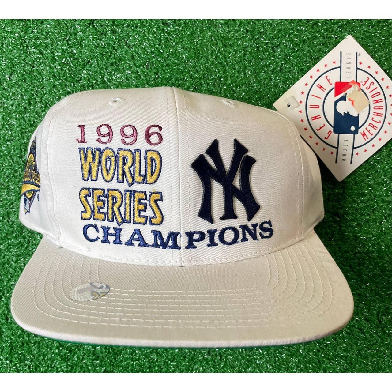 vintage 1996 yankees gray championship - Depop