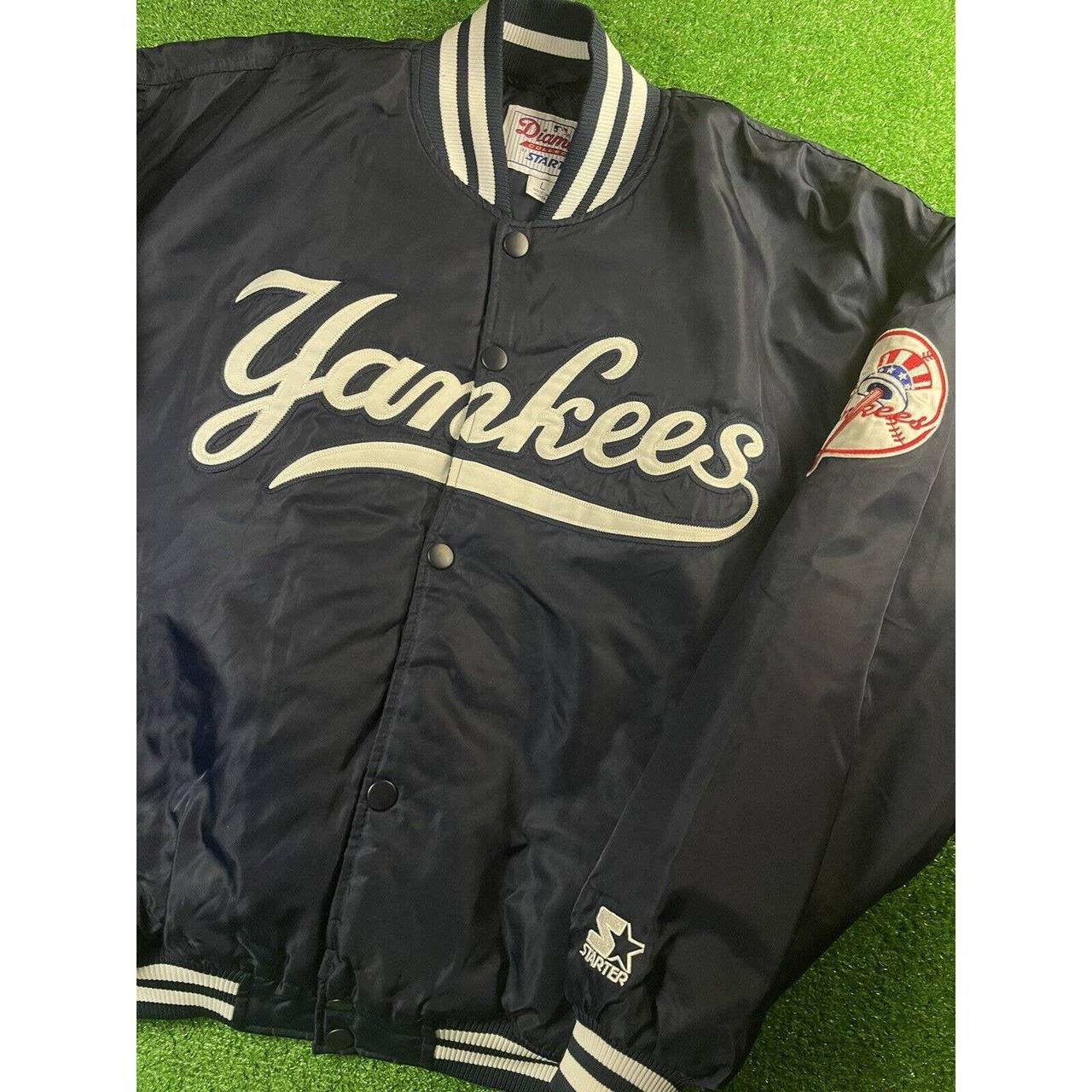 Vintage Pro-Line Starter Jets Satin Bomber Jacket Sz - Depop