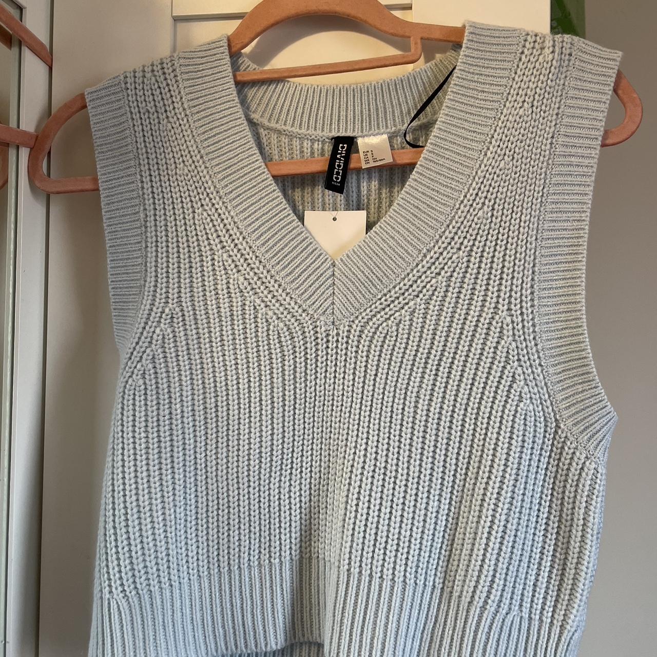 Baby blue vest. Perfect for a pub golf ⛳️ or paired... Depop