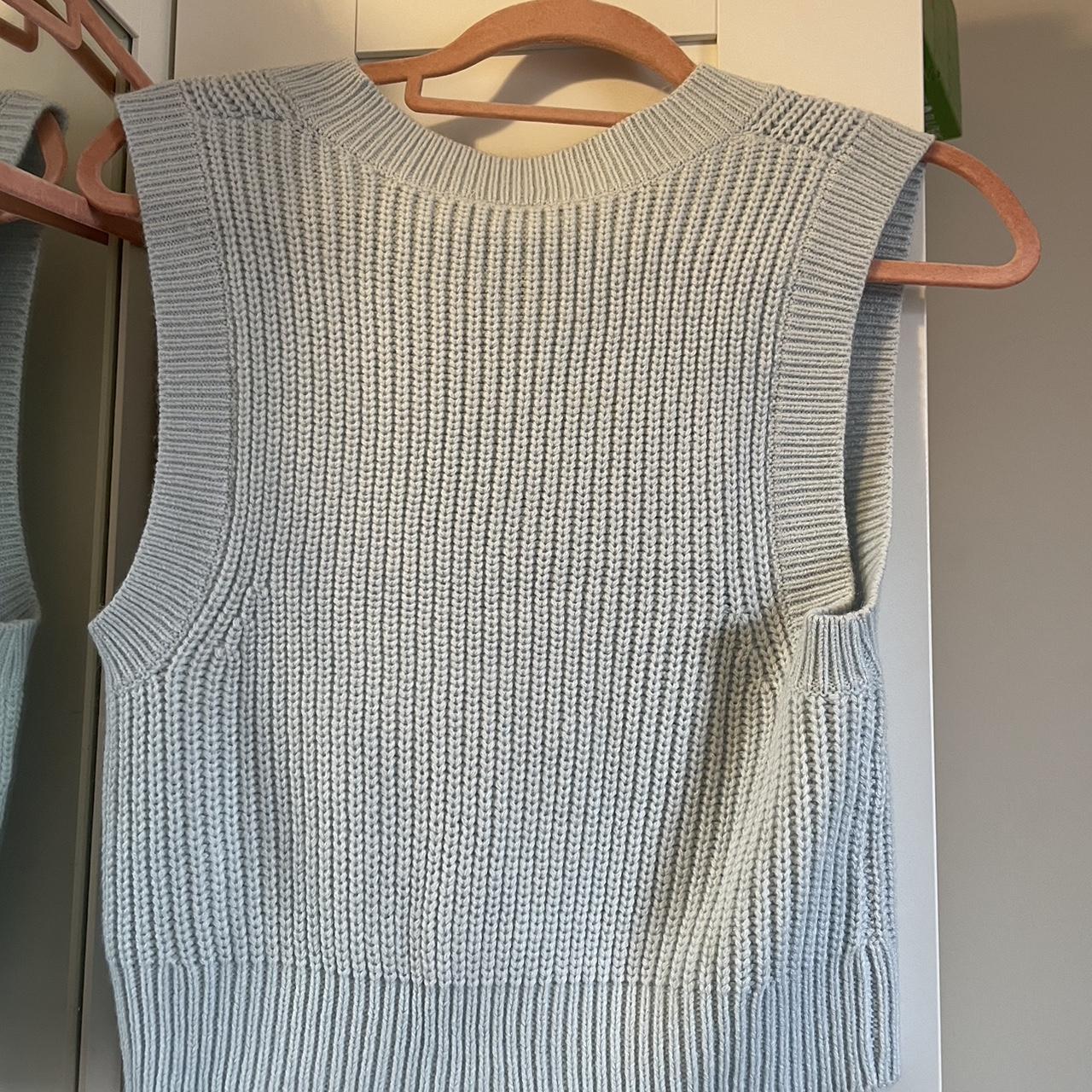Baby blue vest. Perfect for a pub golf ⛳️ or paired... Depop