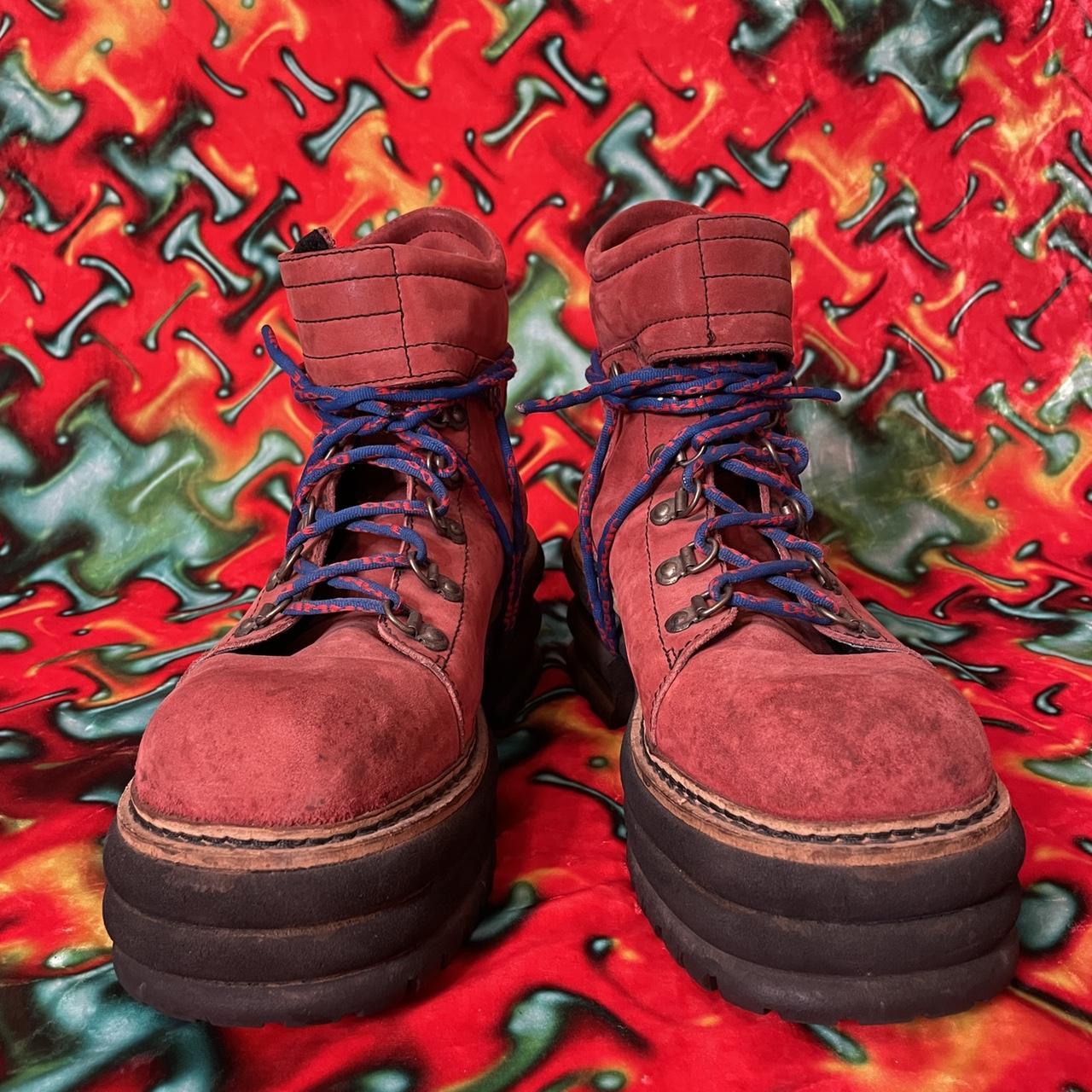 men-s-red-and-grey-boots-depop
