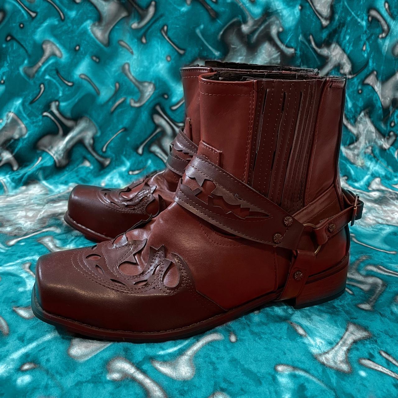 Men's Brown Boots Depop