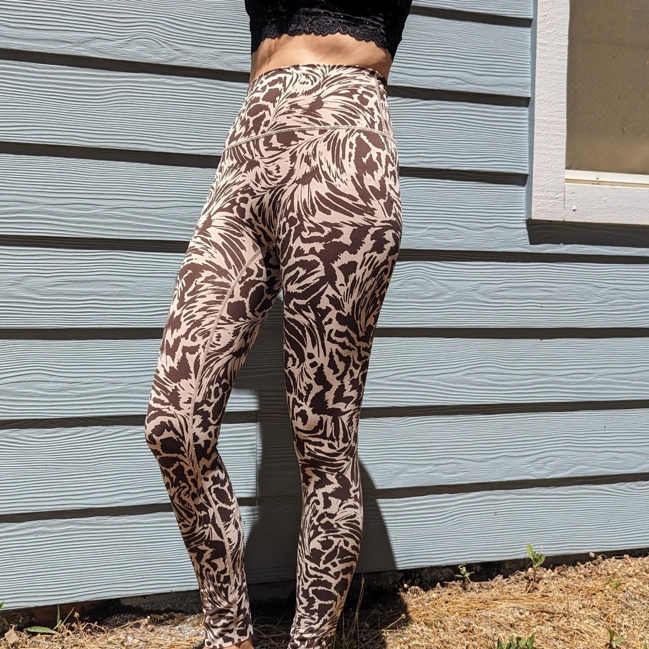 NEW High Waisted Leopard Print Legging (Small, Medium, Large)