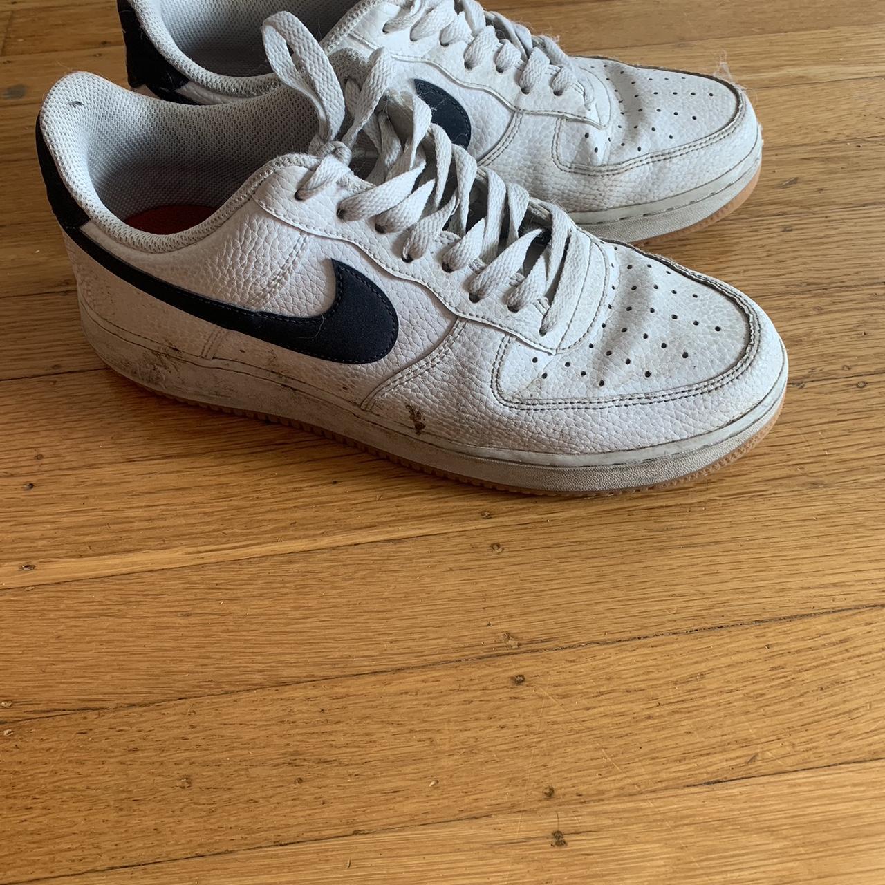 Nike air force 1 Obsidian Gum Low Definitely a... - Depop