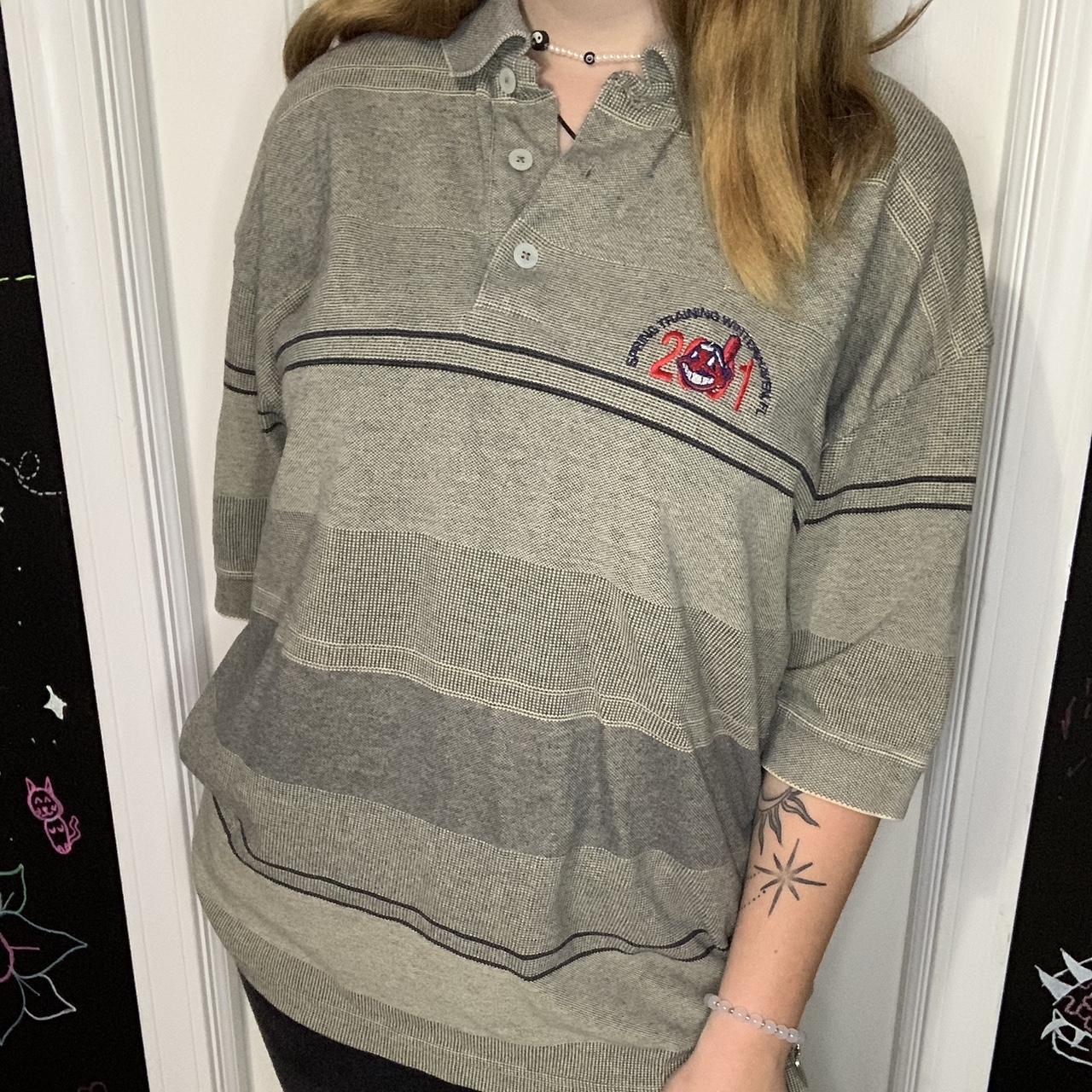 Vintage Cleveland Indians Polo - Depop