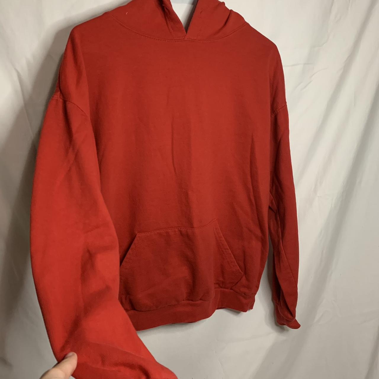 Bright red hoodie on sale mens