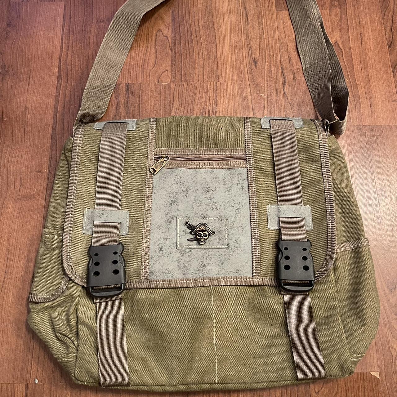 Olive Green messenger bag 💼 see last post for... Depop