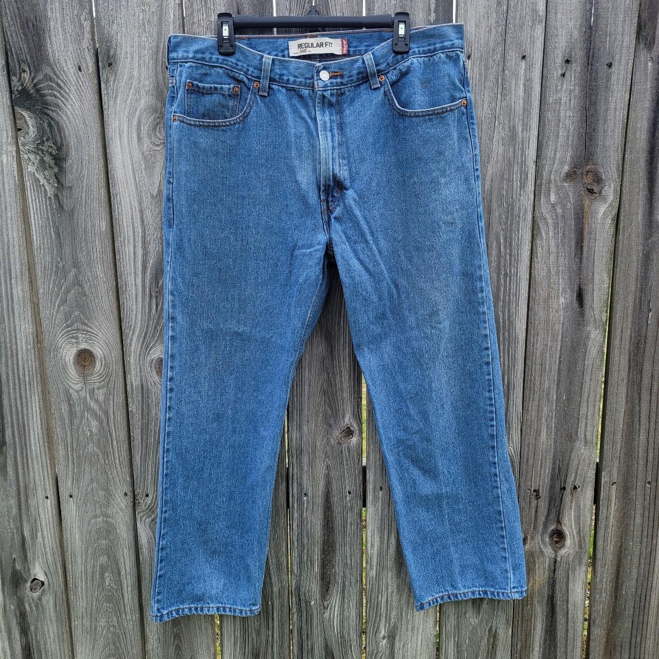 Levi's Men's Blue Jeans | Depop