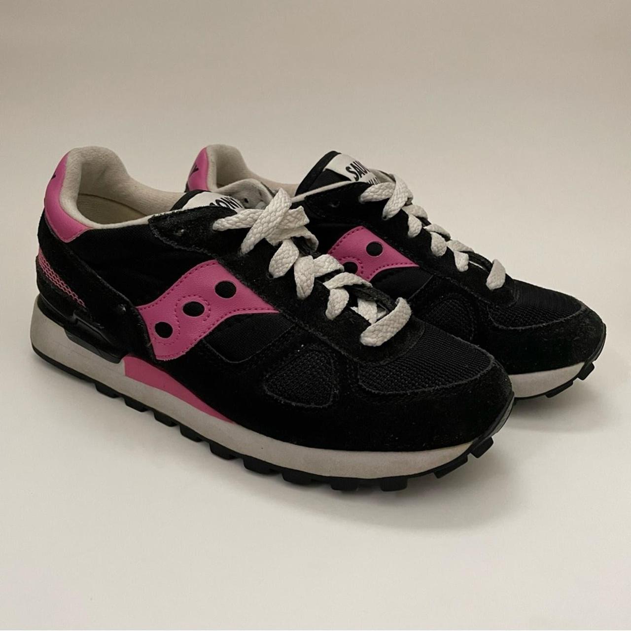 Saucony shadow womens sales black