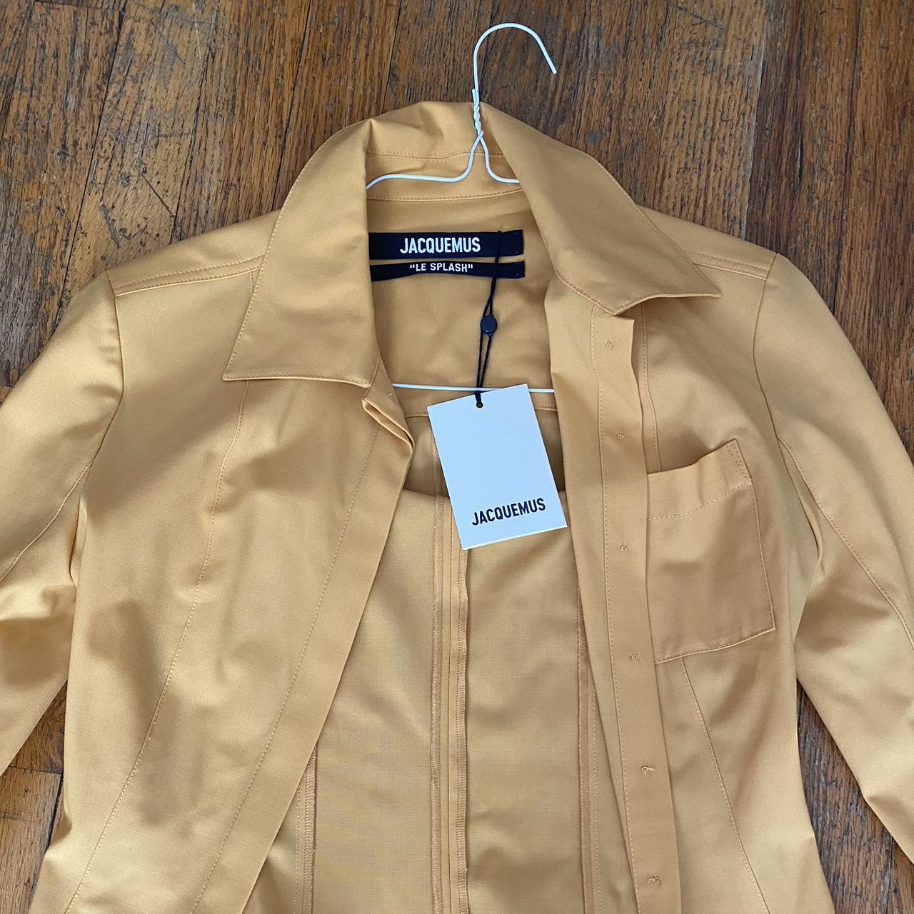 jacquemus la chemisa orange shirt ** please note...