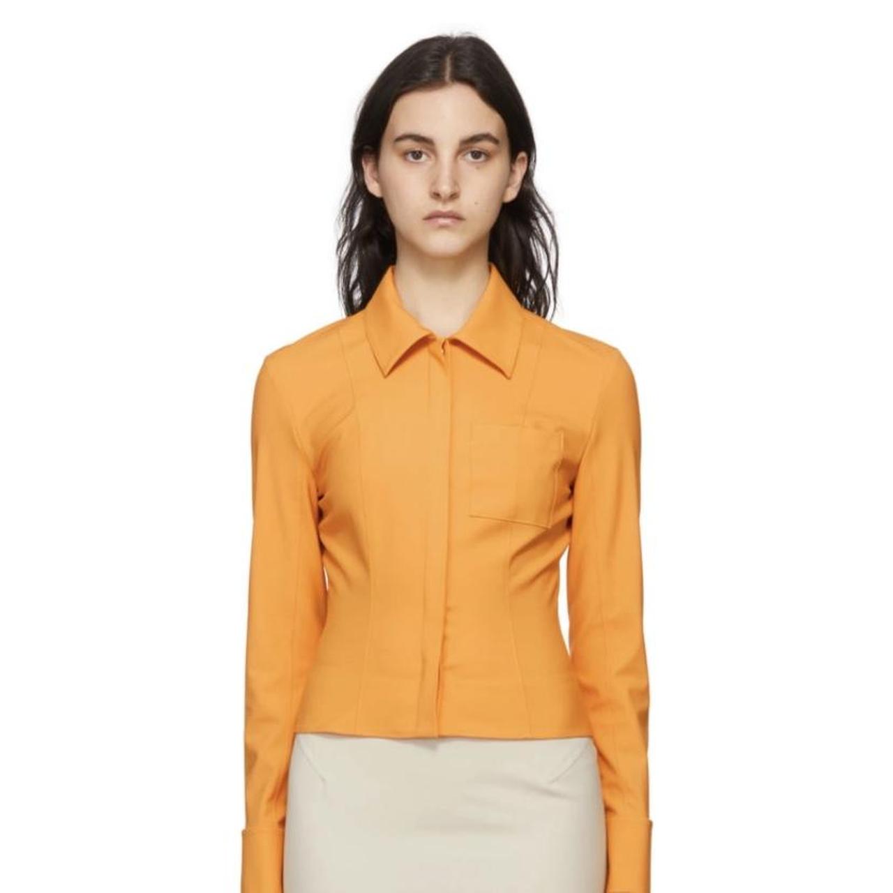 Jacquemus discount orange shirt